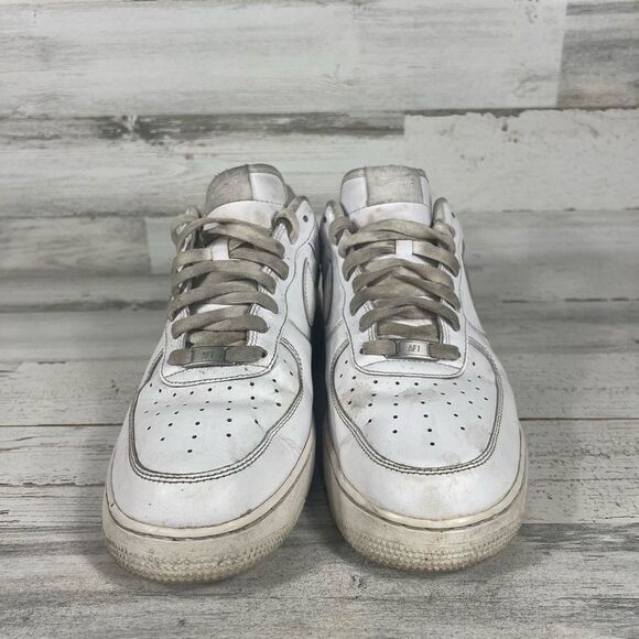 Nike Men's Air‎ Force 1 LE Low Triple White Sneakers DH2920-111 Size 12 US - Picture 4 of 8